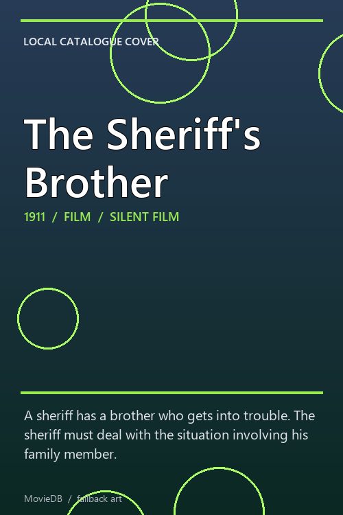 The Sheriff's Brother poster