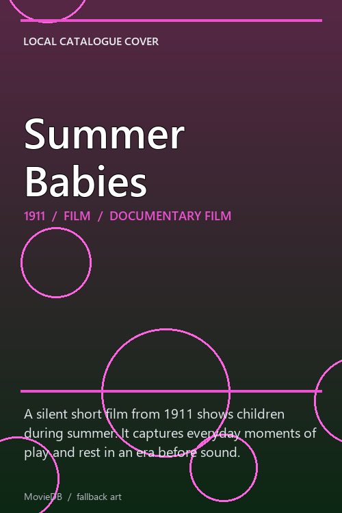 Summer Babies poster