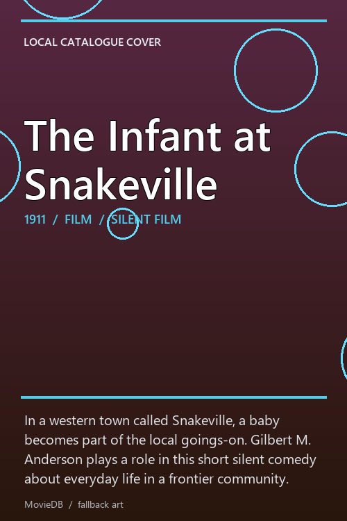 The Infant at Snakeville poster