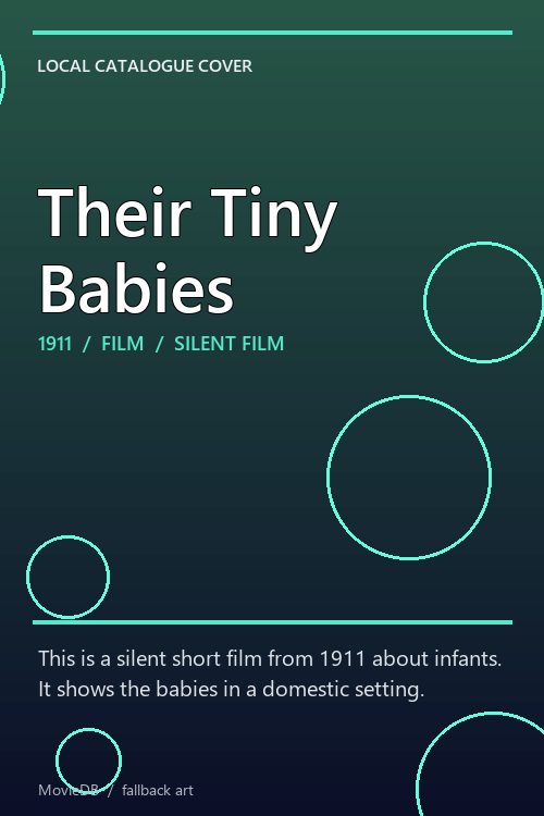 Their Tiny Babies poster