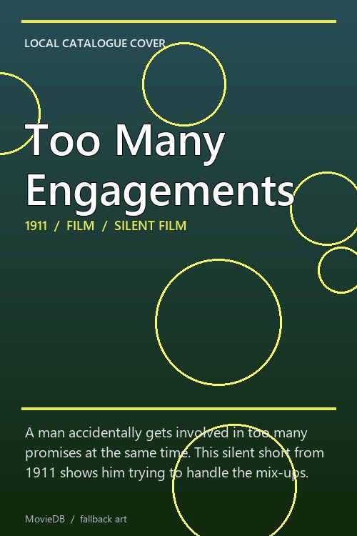 Too Many Engagements poster