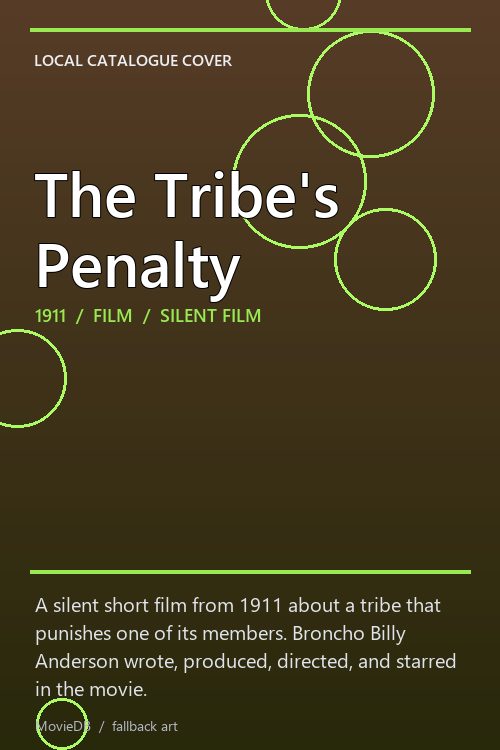 The Tribe's Penalty poster