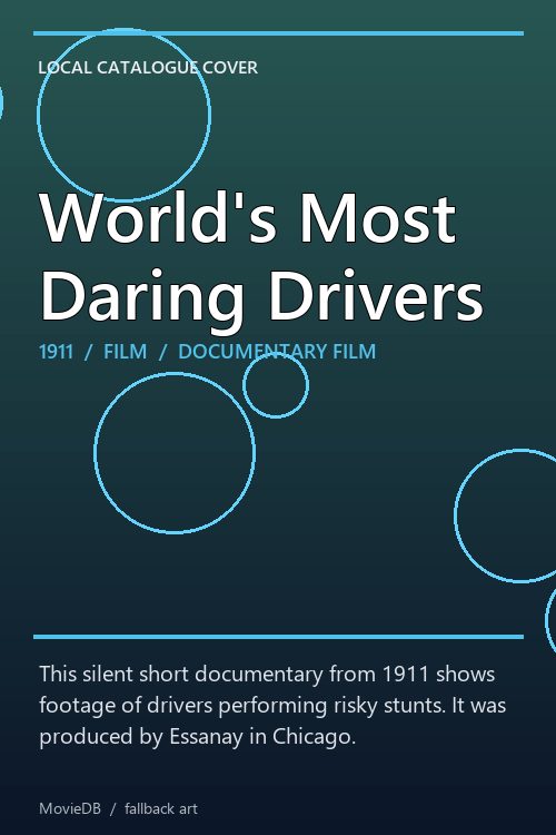 World's Most Daring Drivers poster