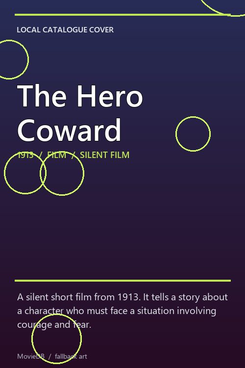 The Hero Coward poster