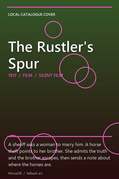 The Rustler's Spur poster