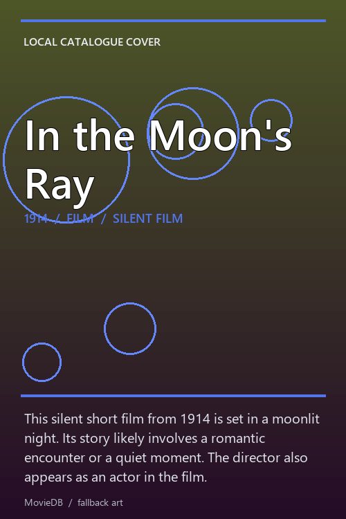 In the Moon's Ray poster