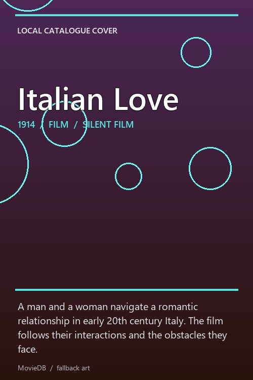 Italian Love poster