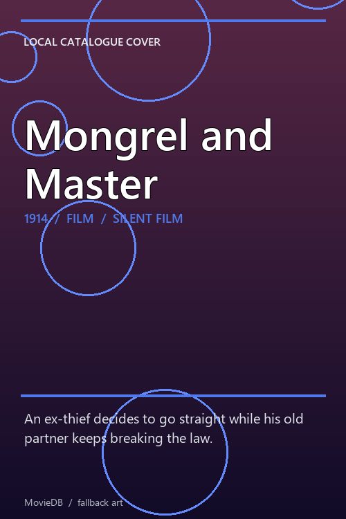 Mongrel and Master poster