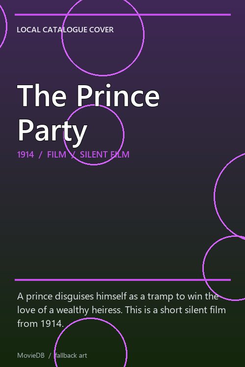 The Prince Party poster