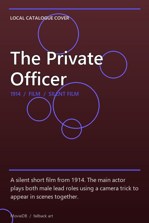 The Private Officer poster