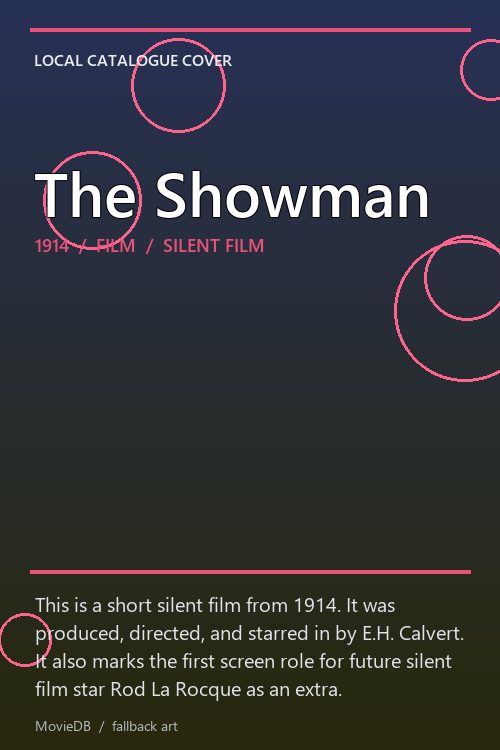 The Showman poster