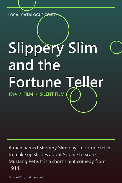 Slippery Slim and the Fortune Teller poster