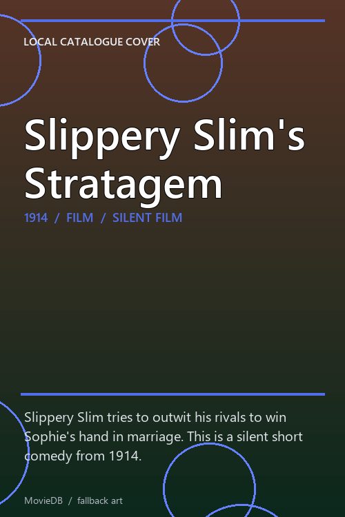 Slippery Slim's Stratagem poster
