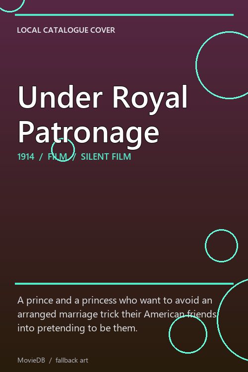 Under Royal Patronage poster