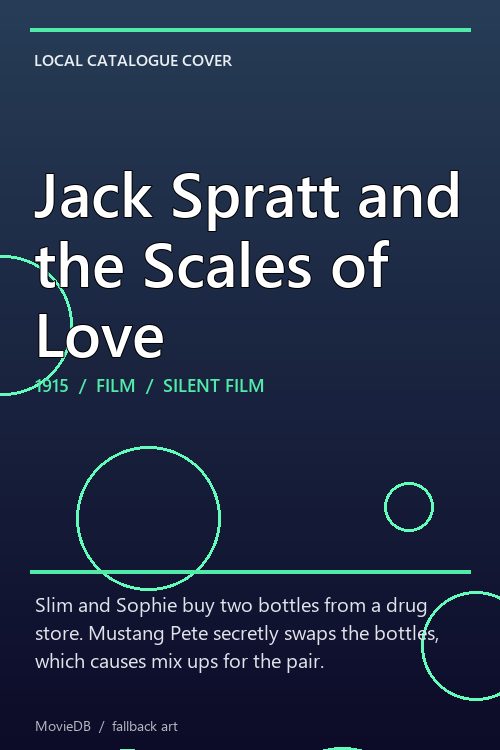 Jack Spratt and the Scales of Love poster