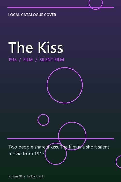 The Kiss poster