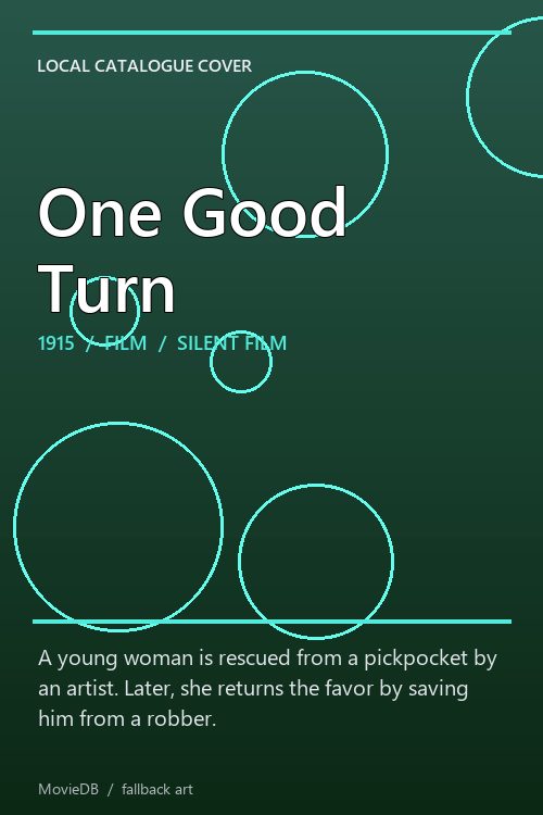 One Good Turn poster