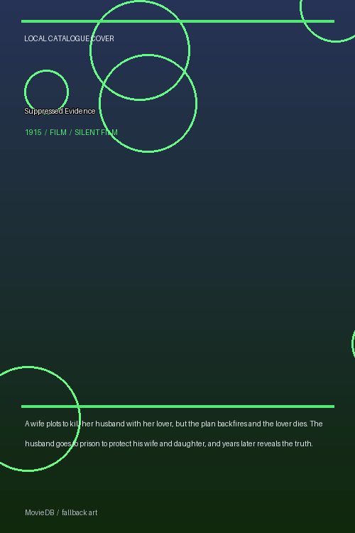 Suppressed Evidence poster