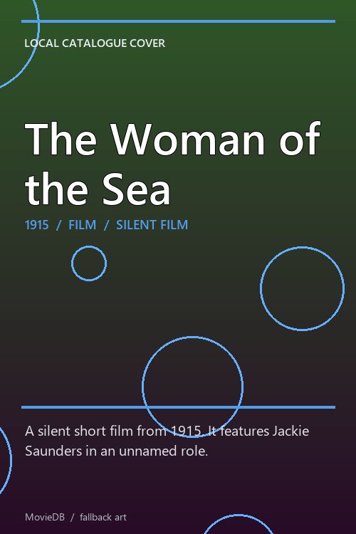 The Woman of the Sea poster