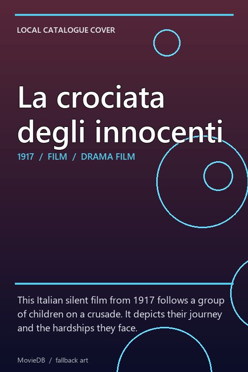 La crociata degli innocenti poster