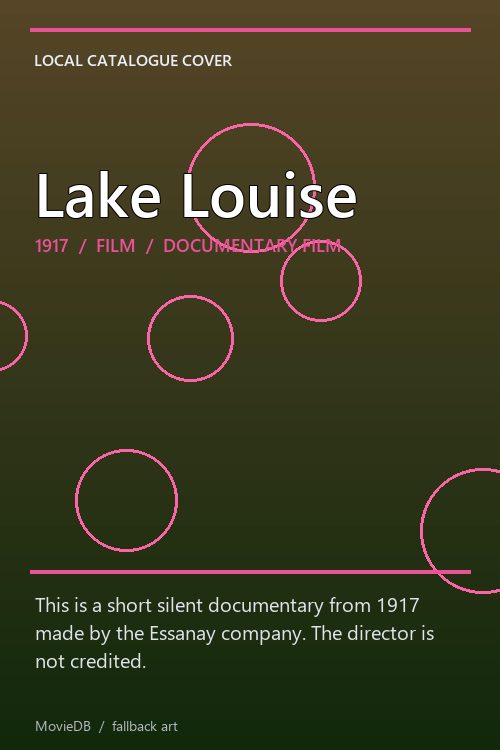 Lake Louise poster