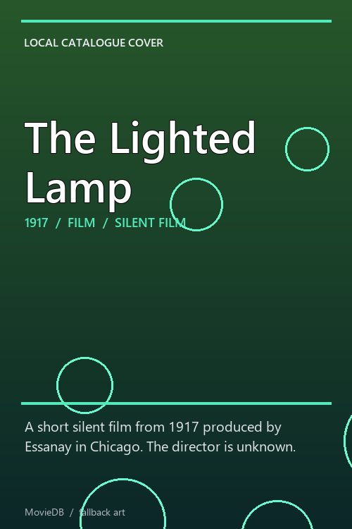 The Lighted Lamp poster