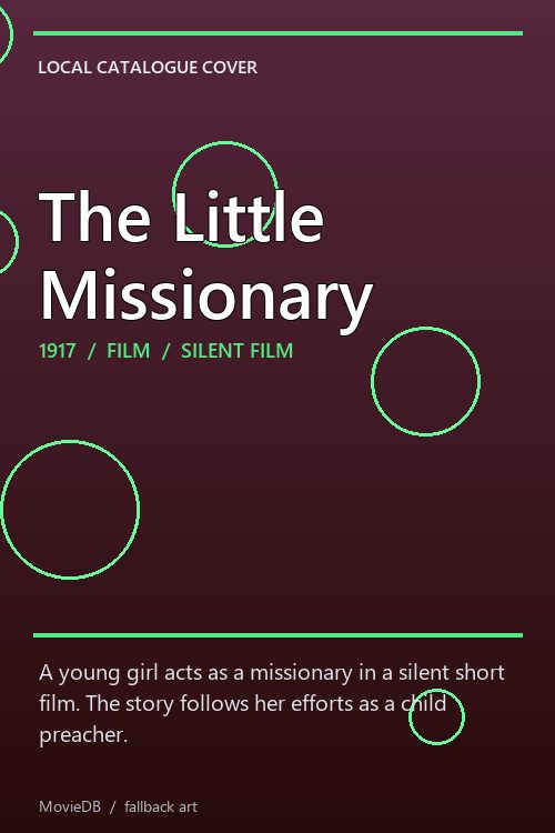 The Little Missionary poster
