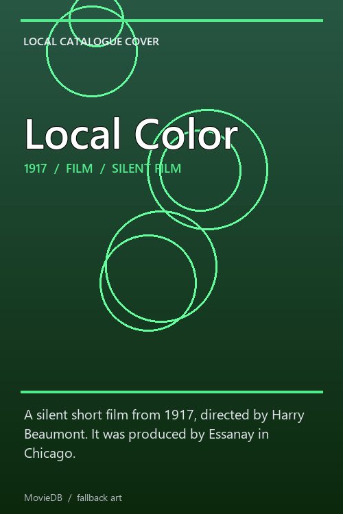 Local Color poster