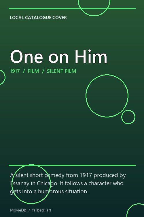 One on Him poster