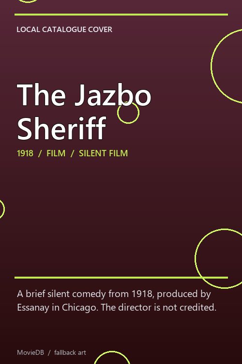 The Jazbo Sheriff poster