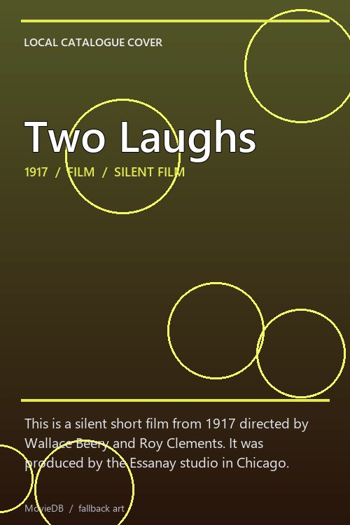 Two Laughs poster