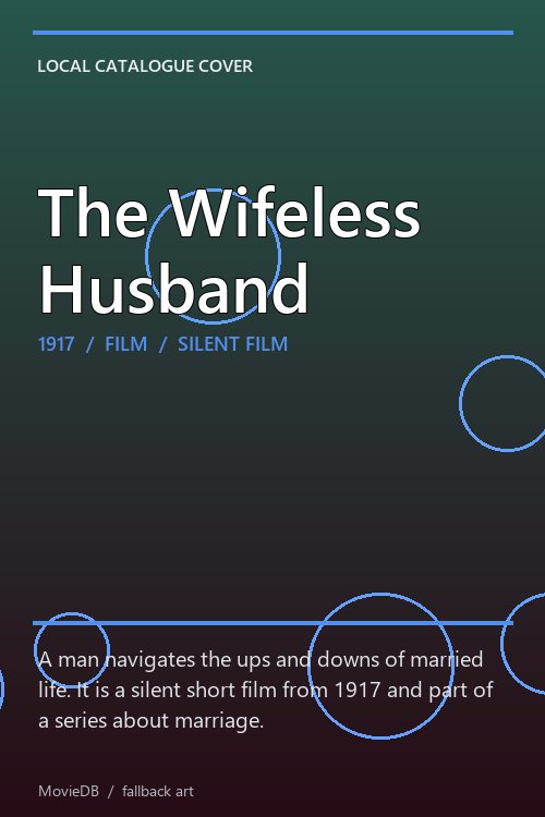 The Wifeless Husband poster