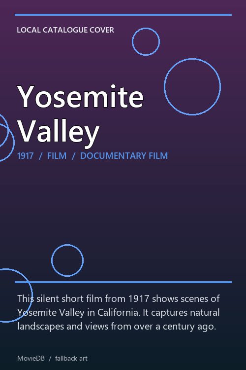 Yosemite Valley poster