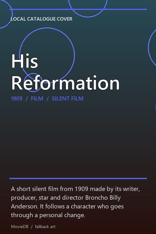 His Reformation poster