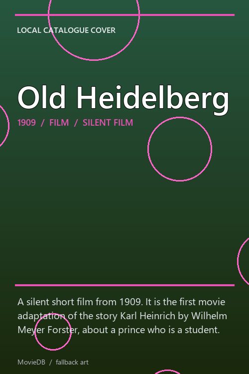 Old Heidelberg poster