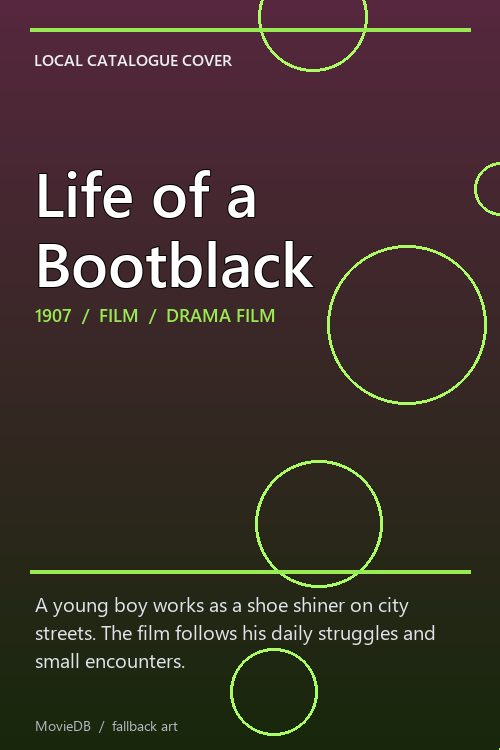 Life of a Bootblack poster