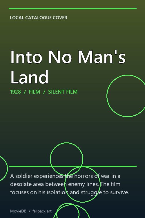 Into No Man's Land poster