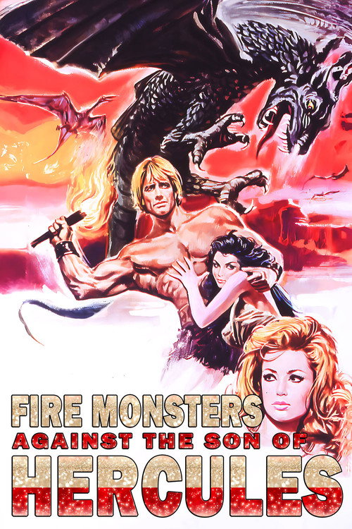 Fire Monsters Against the Son of Hercules poster