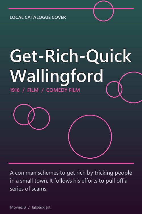 Get-Rich-Quick Wallingford poster