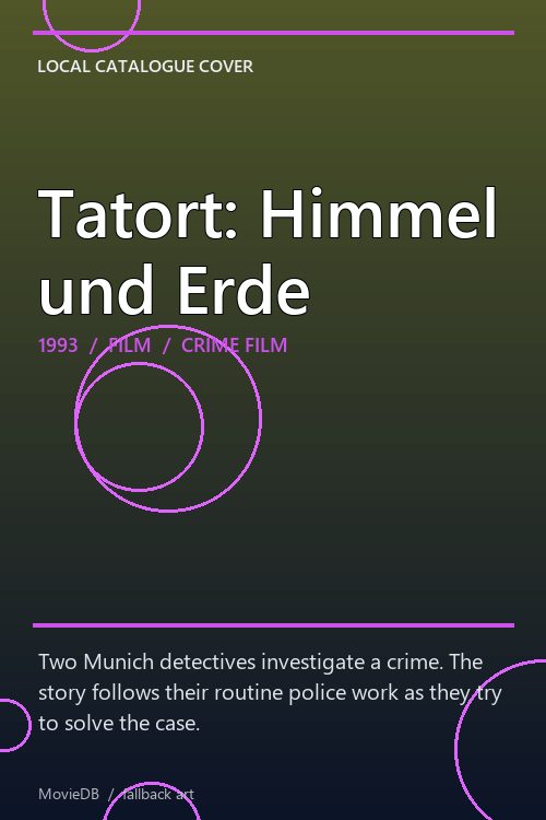 Tatort: Himmel und Erde poster