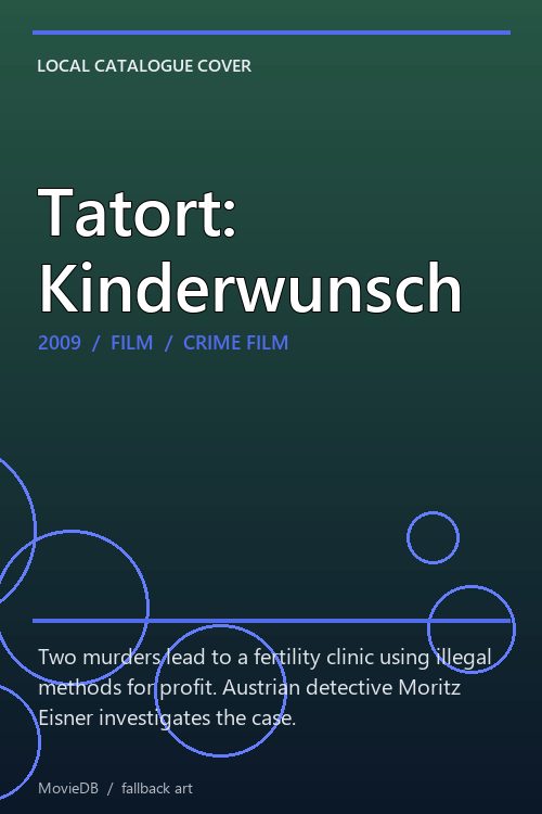 Tatort: Kinderwunsch poster