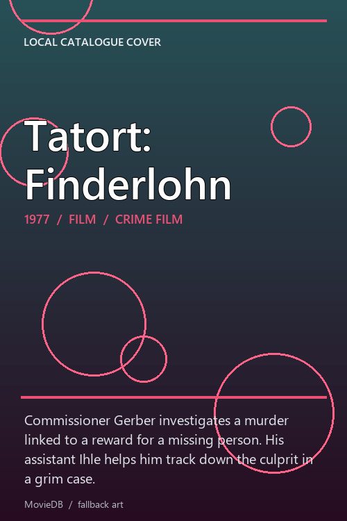 Tatort: Finderlohn poster