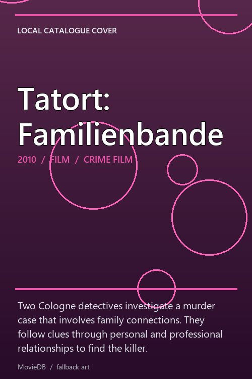 Tatort: Familienbande poster