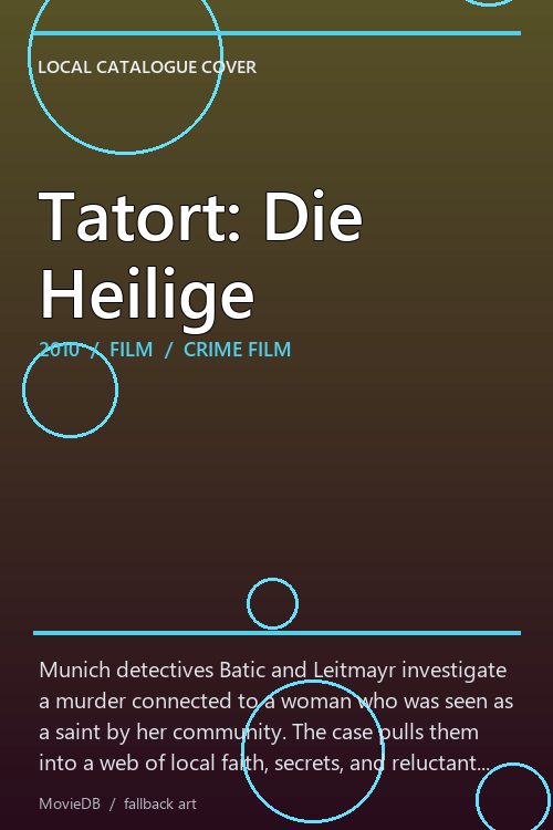 Tatort: Die Heilige poster