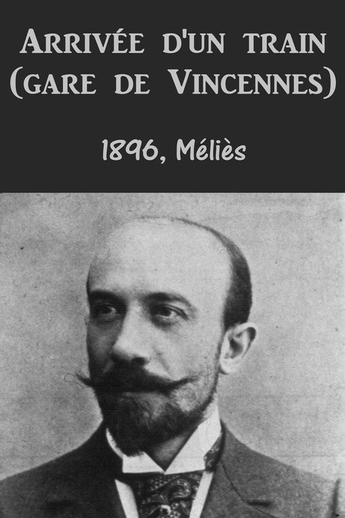 Arrivée d'un train gare de Vincennes poster