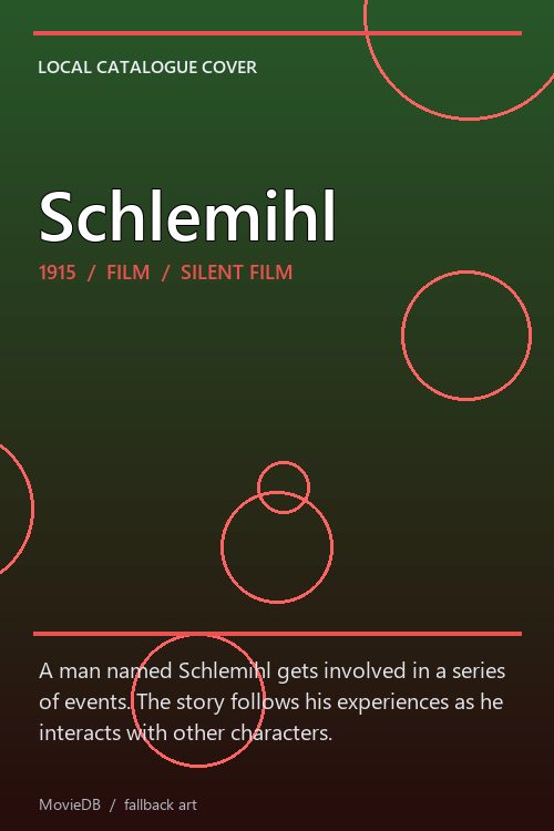 Schlemihl poster