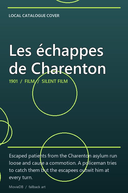Les échappes de Charenton poster