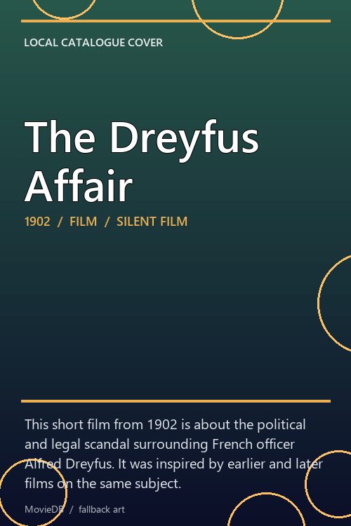 The Dreyfus Affair poster