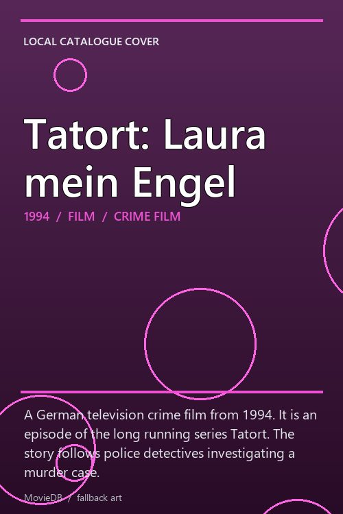 Tatort: Laura mein Engel poster
