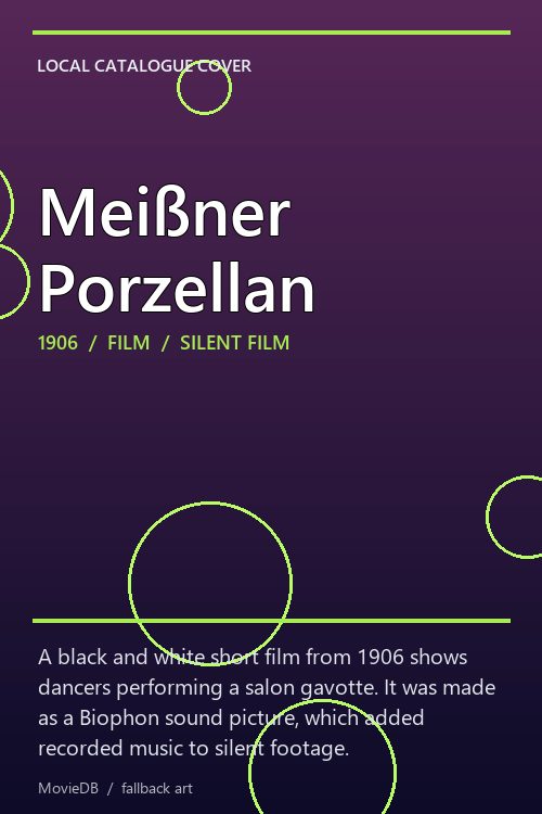 Meißner Porzellan poster